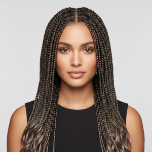 Brown Braids 32in